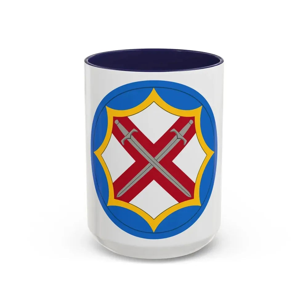 142 Battlefield Surveillance Brigade (U.S. Army) Accent Coffee Mug 15oz Navy - Go Mug Yourself