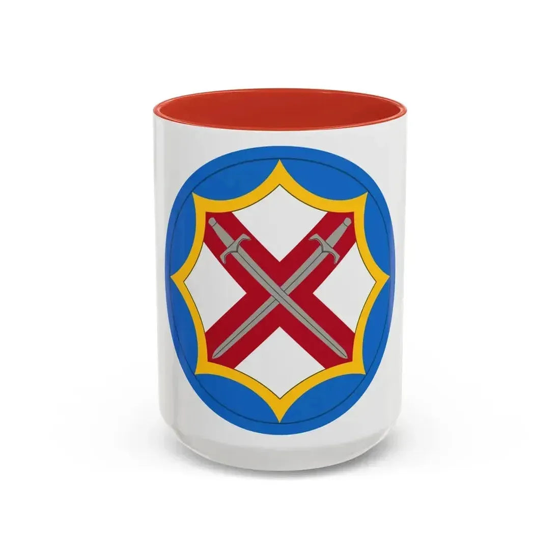 142 Battlefield Surveillance Brigade (U.S. Army) Accent Coffee Mug 15oz Red - Go Mug Yourself