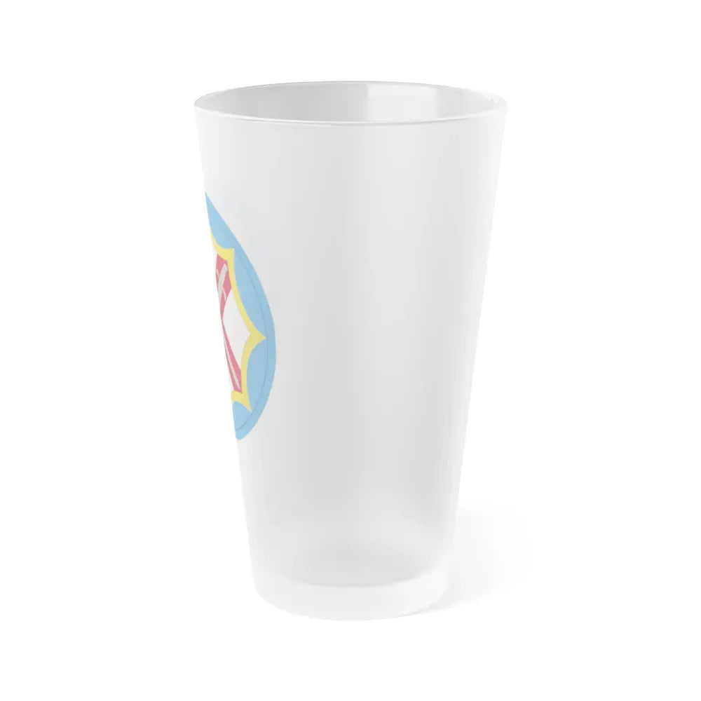 142 Battlefield Surveillance Brigade (U.S. Army) Frosted Pint Glass 16oz - Go Mug Yourself