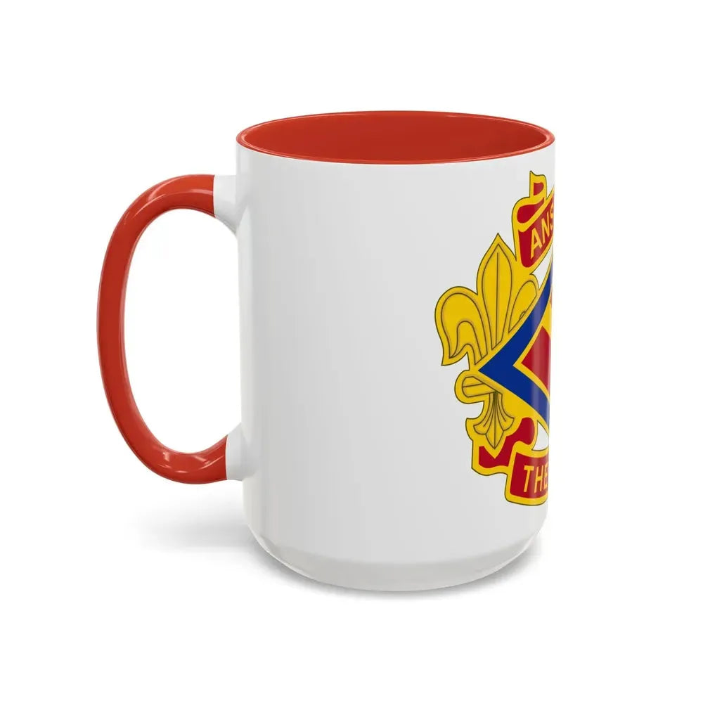 142 Field Artillery Brigade 2 (U.S. Army) Accent Coffee Mug - Go Mug Yourself