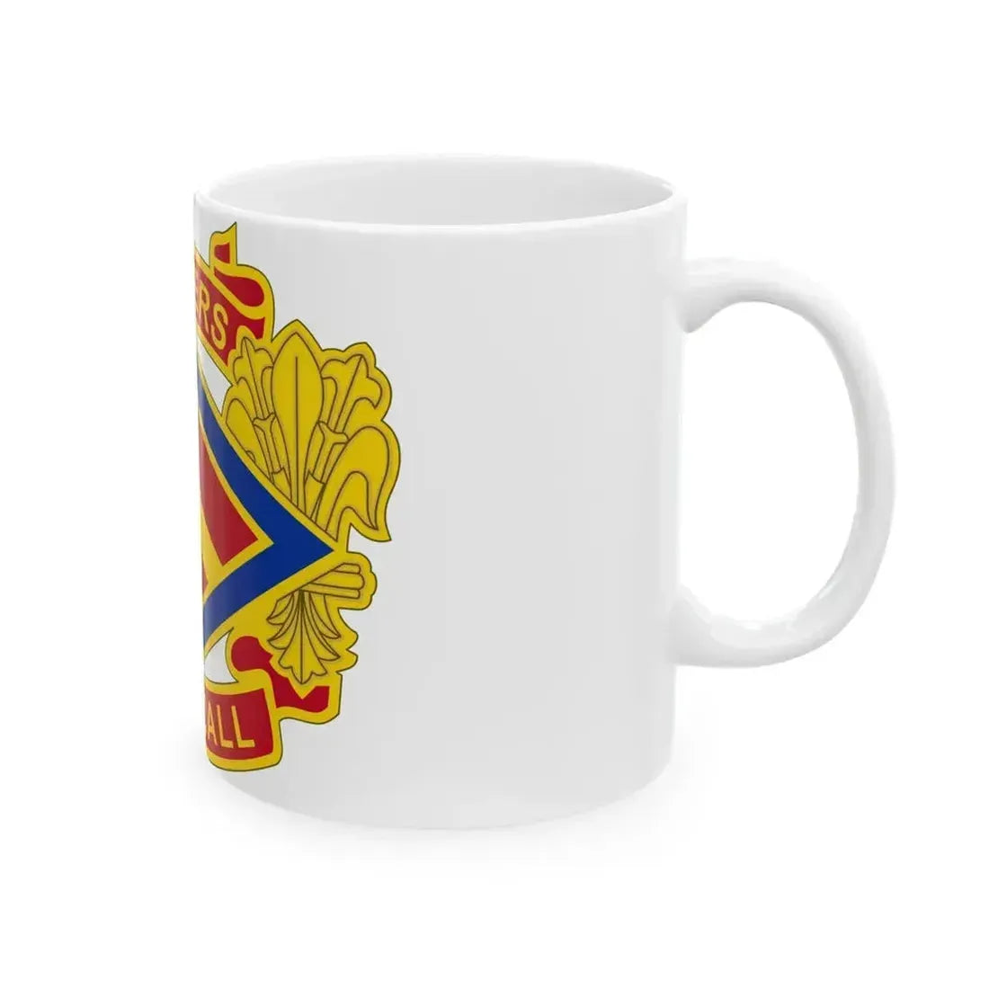 142 Field Artillery Brigade 2 (U.S. Army) White Coffee Mug - Go Mug Yourself