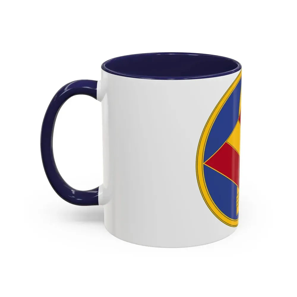 142 Field Artillery Brigade 3 (U.S. Army) Accent Coffee Mug - Go Mug Yourself