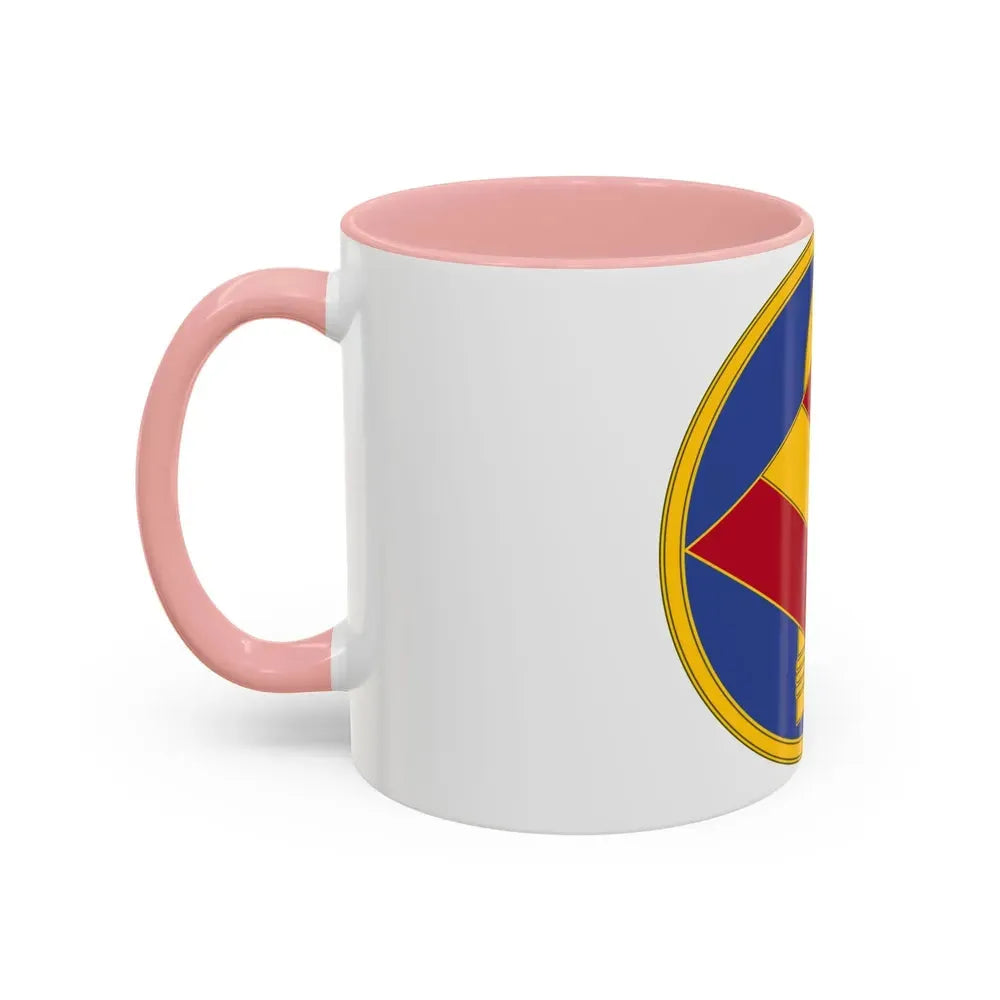 142 Field Artillery Brigade 3 (U.S. Army) Accent Coffee Mug - Go Mug Yourself