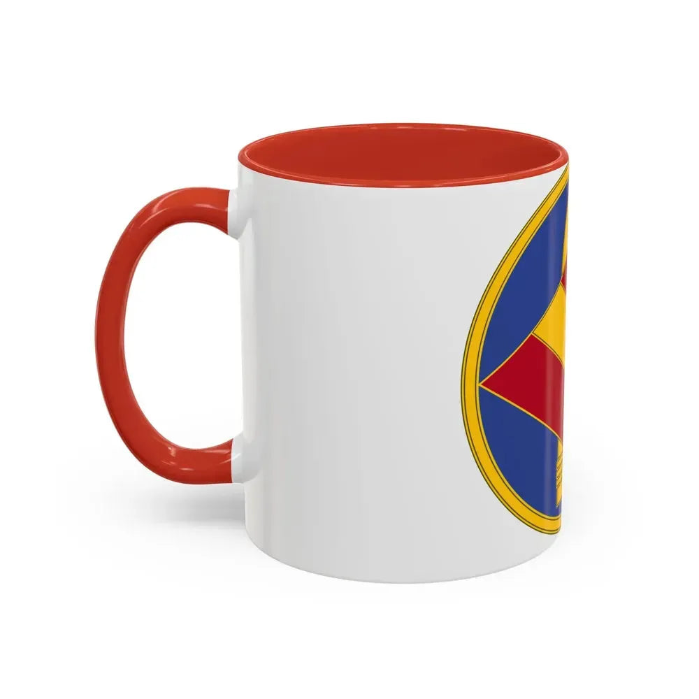 142 Field Artillery Brigade 3 (U.S. Army) Accent Coffee Mug - Go Mug Yourself