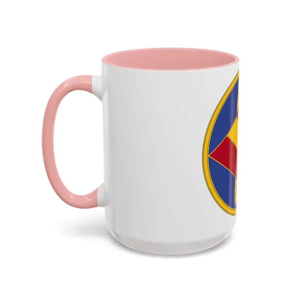 142 Field Artillery Brigade 3 (U.S. Army) Accent Coffee Mug - Go Mug Yourself