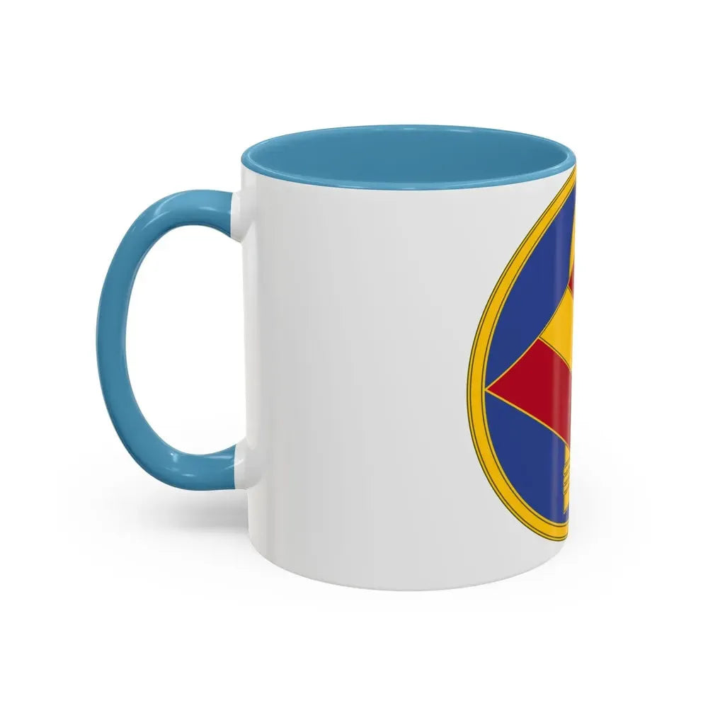 142 Field Artillery Brigade 3 (U.S. Army) Accent Coffee Mug - Go Mug Yourself