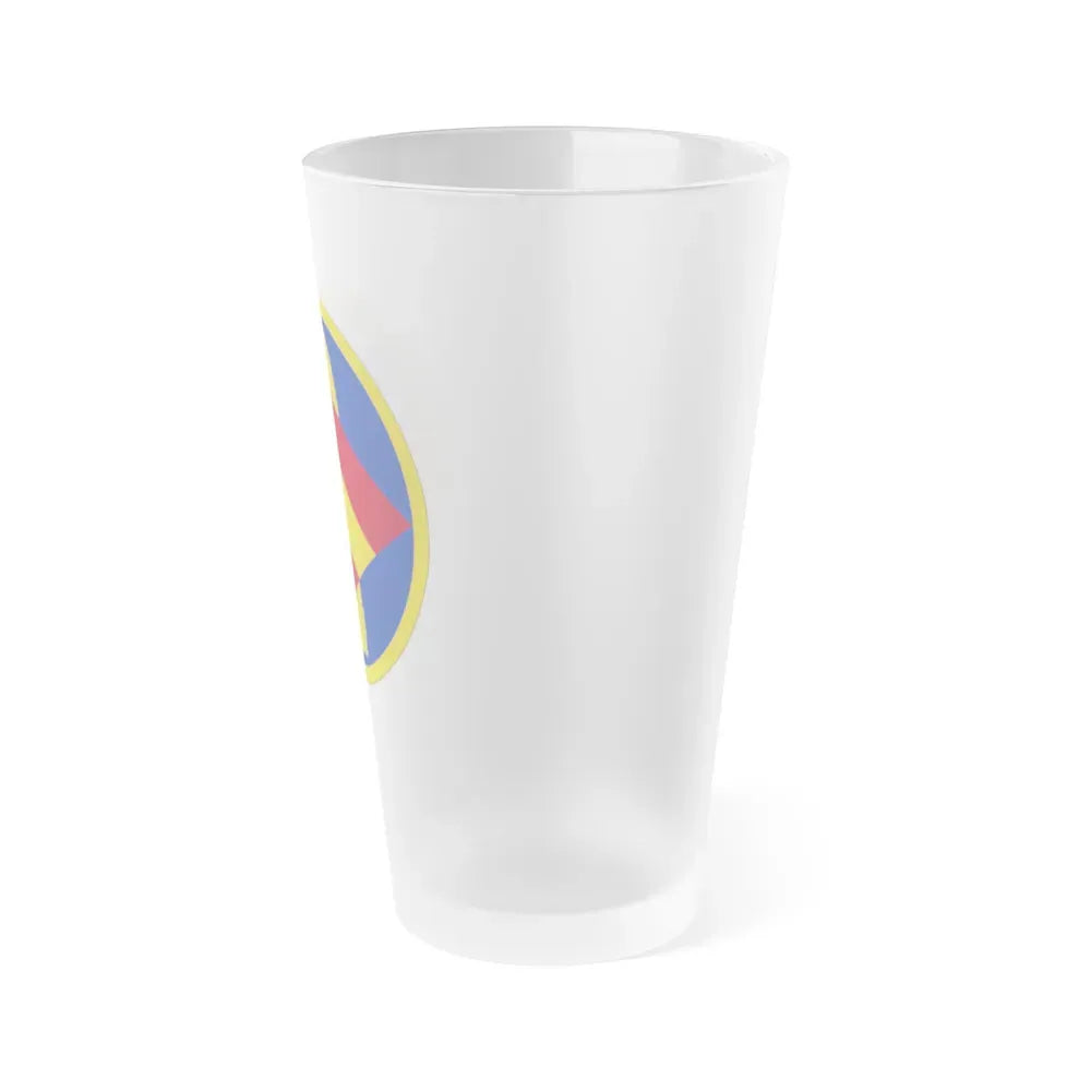 142 Field Artillery Brigade (U.S. Army) Frosted Pint Glass 16oz - Go Mug Yourself