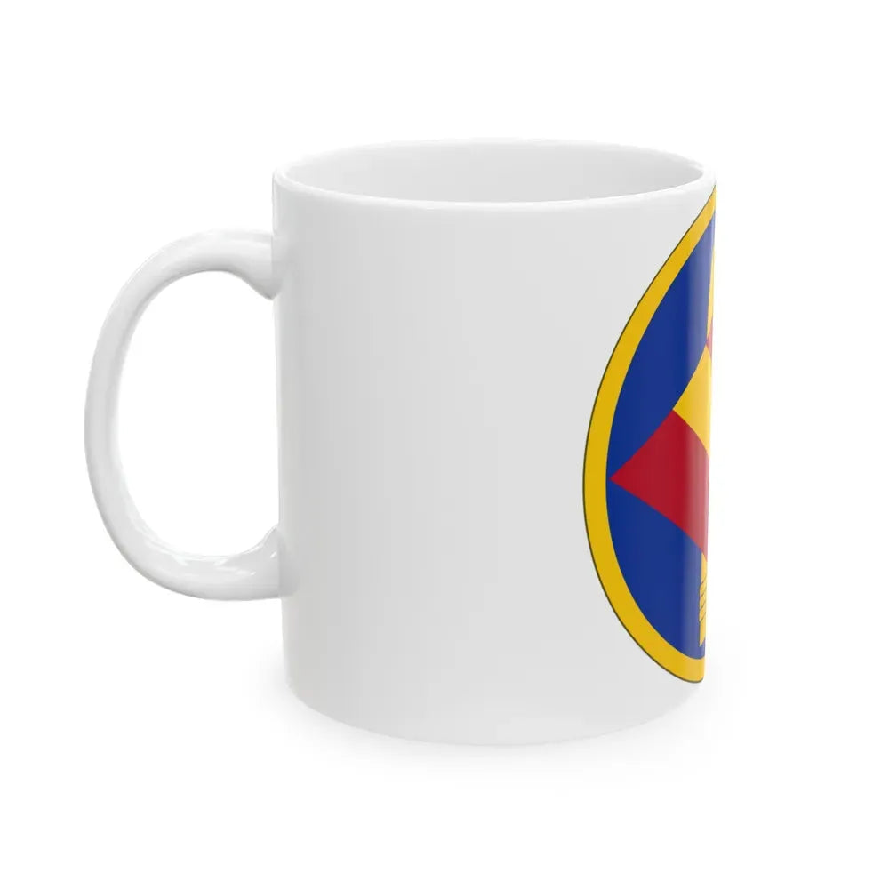 142 Field Artillery Brigade (U.S. Army) White Coffee Mug - Go Mug Yourself