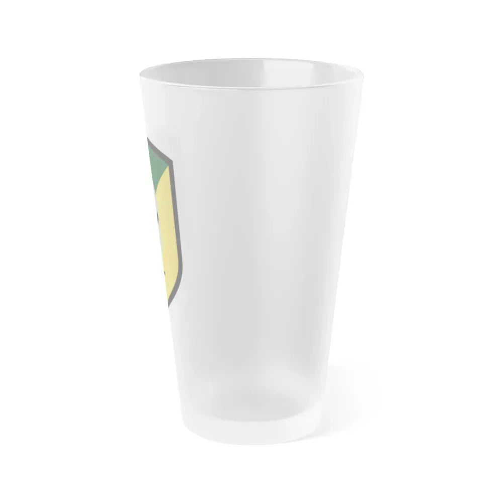 142 Military Police Brigade (U.S. Army) Frosted Pint Glass 16oz - Go Mug Yourself