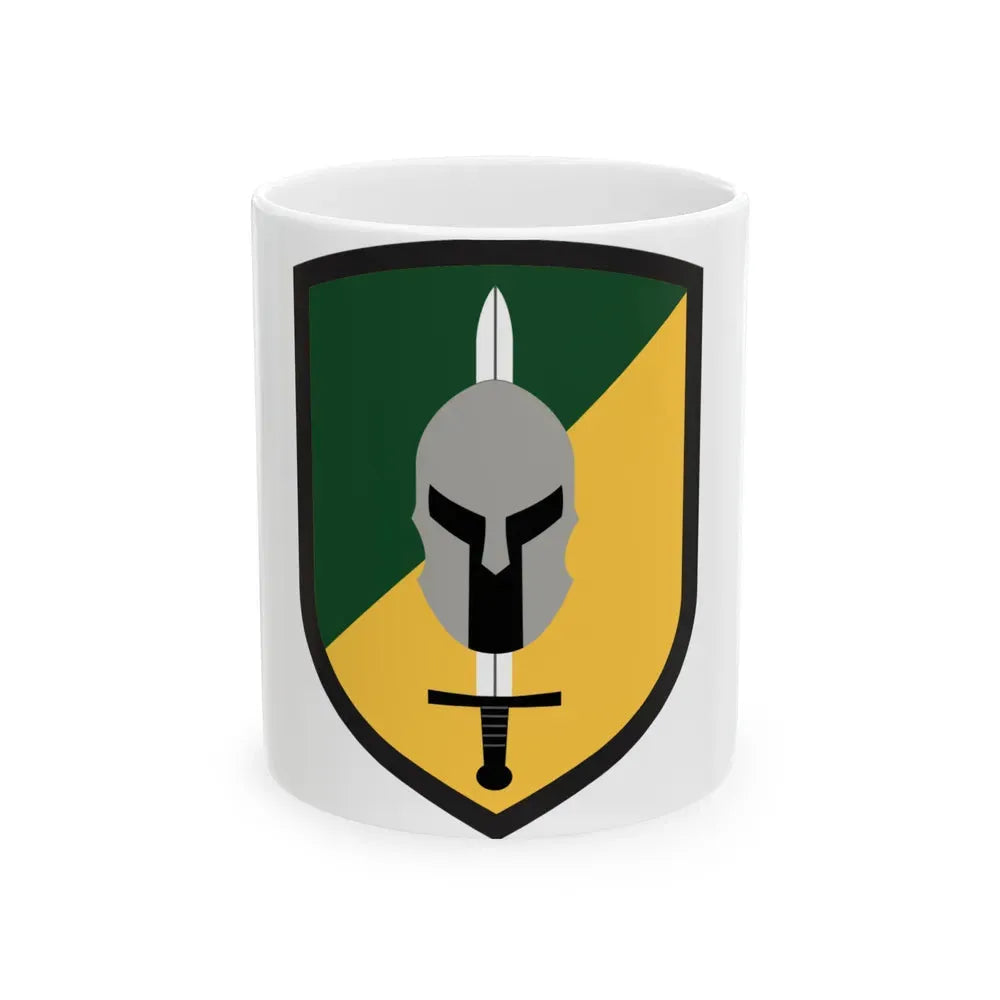 142 Military Police Brigade (U.S. Army) White Coffee Mug 11oz - Go Mug Yourself