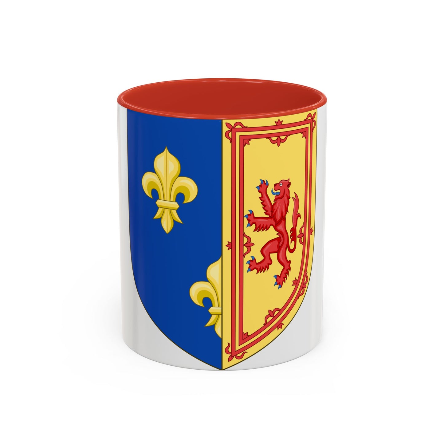 Royal Arms of the Kingdom of Scotland (1560-1565) - Accent Coffee Mug