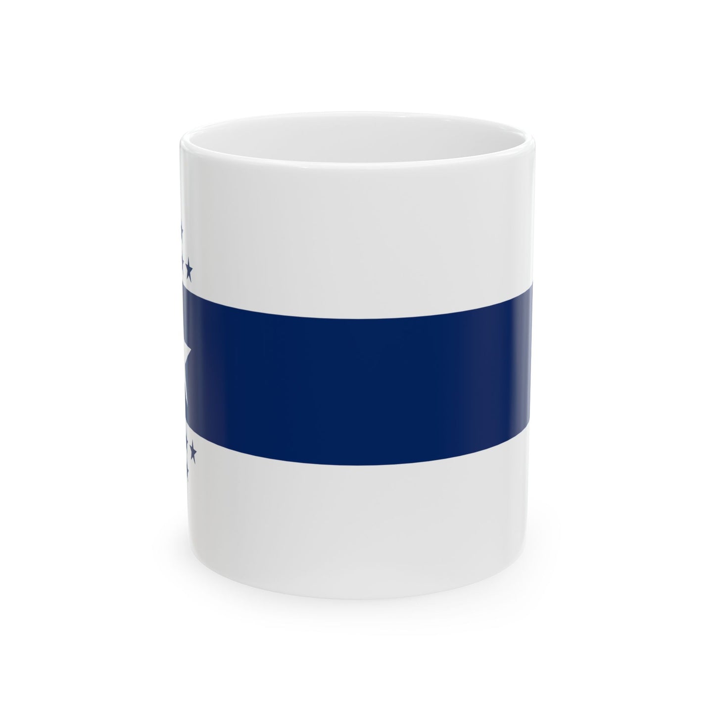 Illinois Centennial Flag (United States) White Coffee Mug