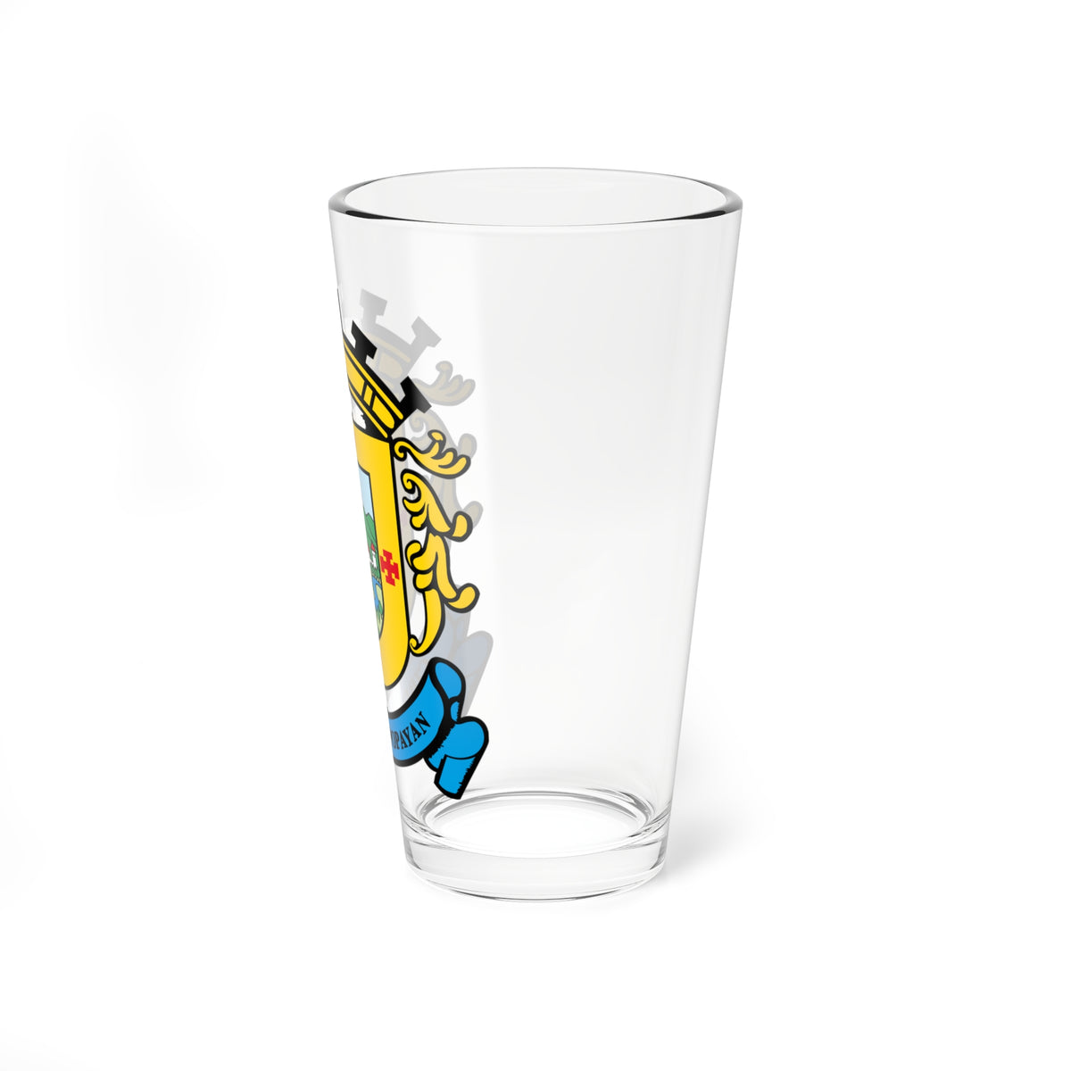 Escudo Popayan (Colombia) (Coat of Arms) Pint Glass 16oz