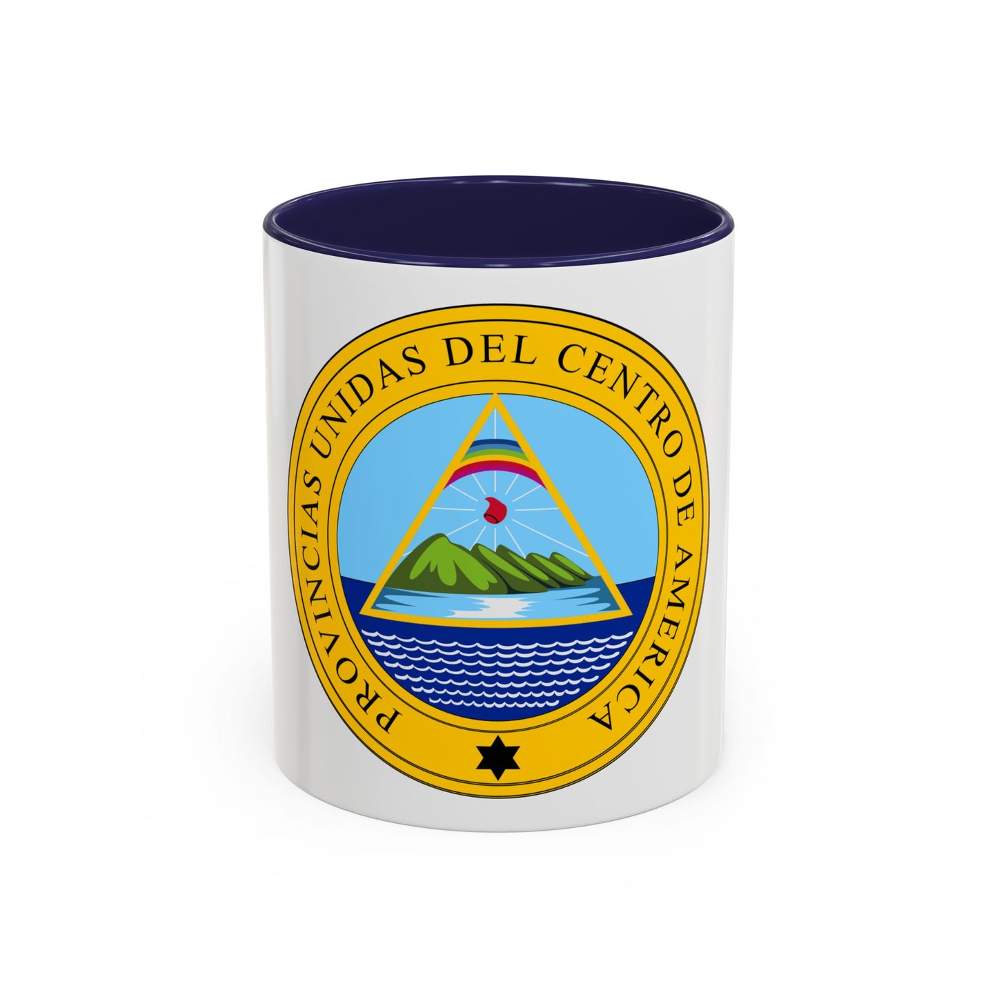 Coat of arms of the United Provinces of Central America - Accent Coffee Mug