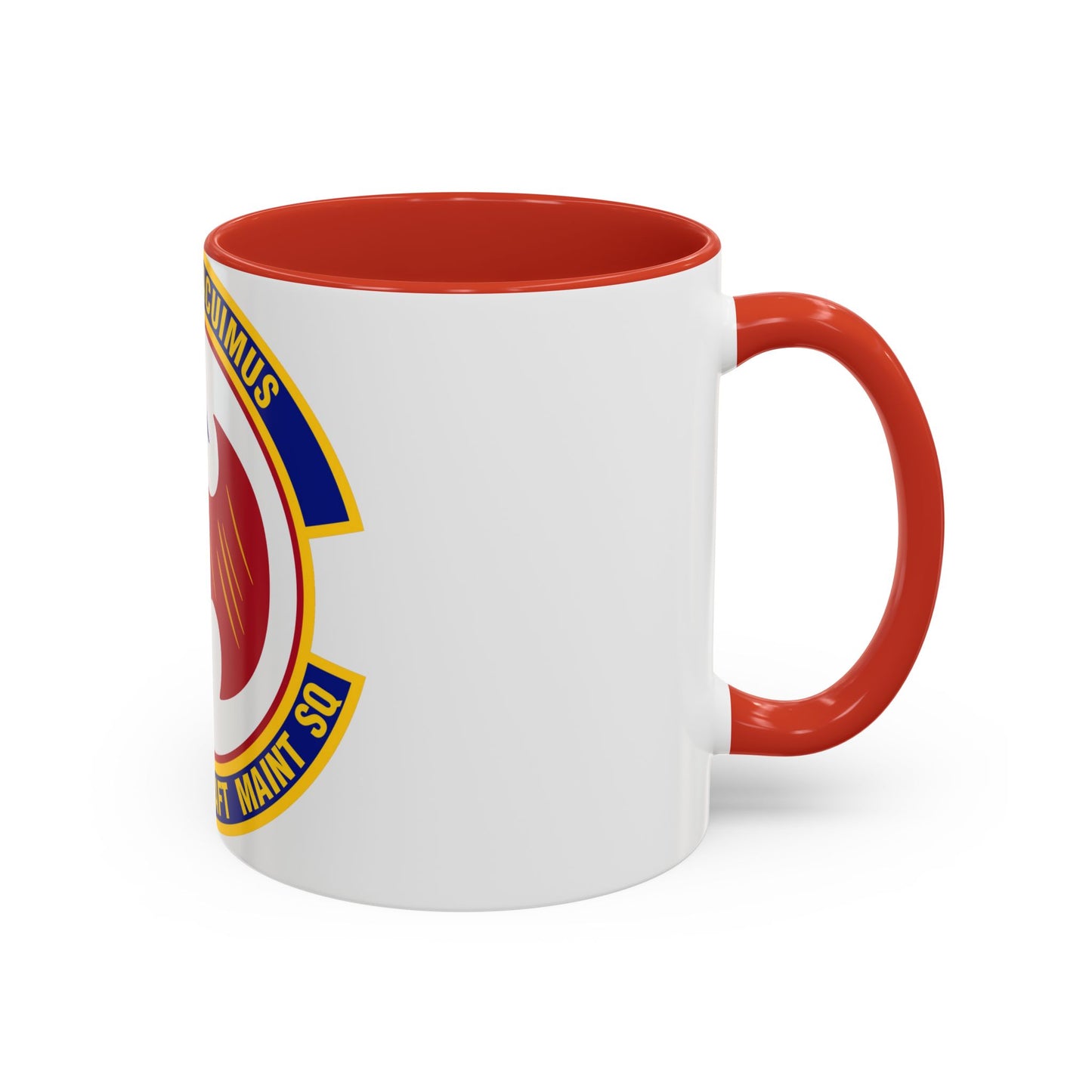 376th Expeditionary Aircraft Maintenance Squadron (U.S. Air Force) Accent Coffee Mug