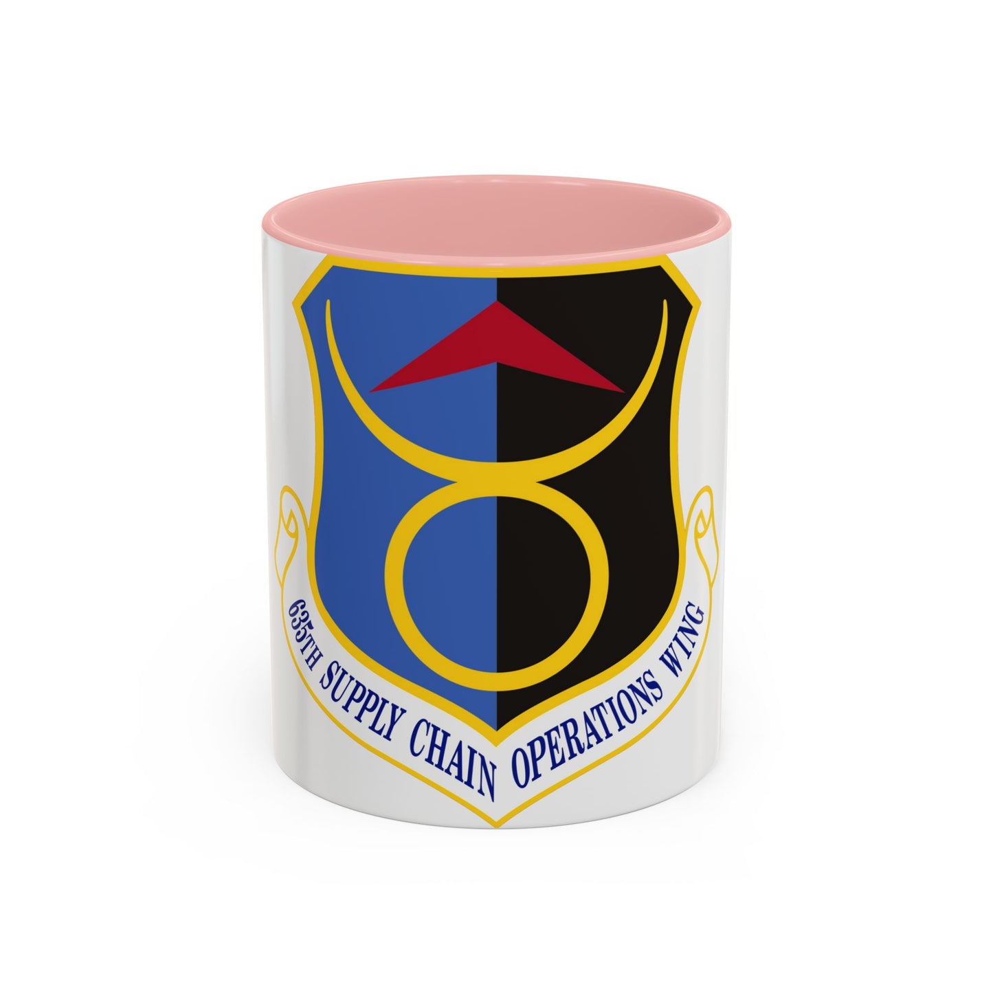635th Supply Chain Operations Wing (U.S. Air Force) Accent Coffee Mug