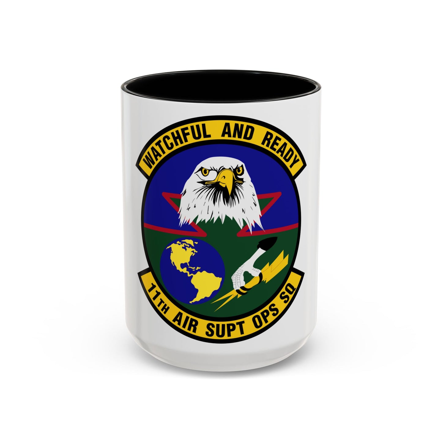 11 Air Support Operations Squadron ACC (U.S. Air Force) Accent Coffee Mug
