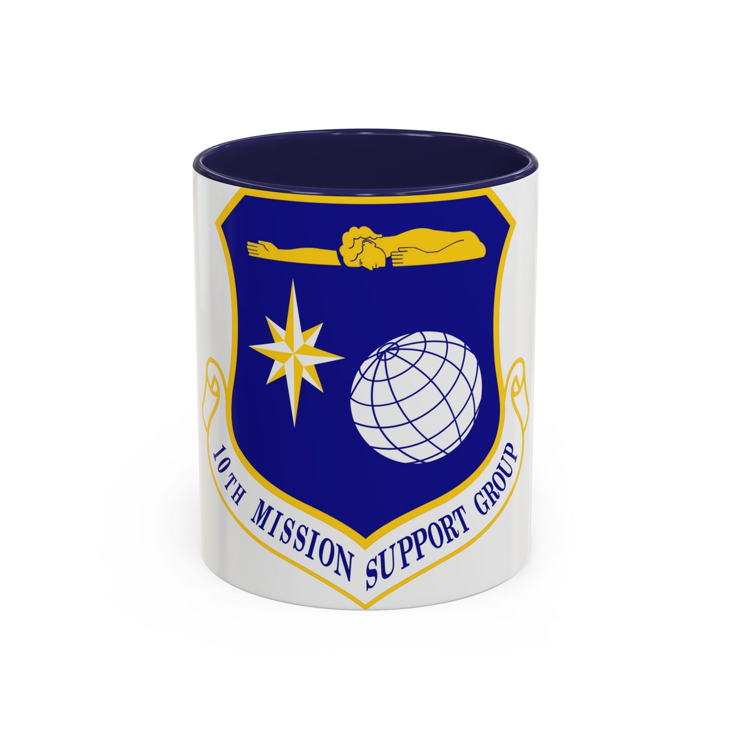 10th Mission Support Group (U.S. Air Force) Accent Coffee Mug
