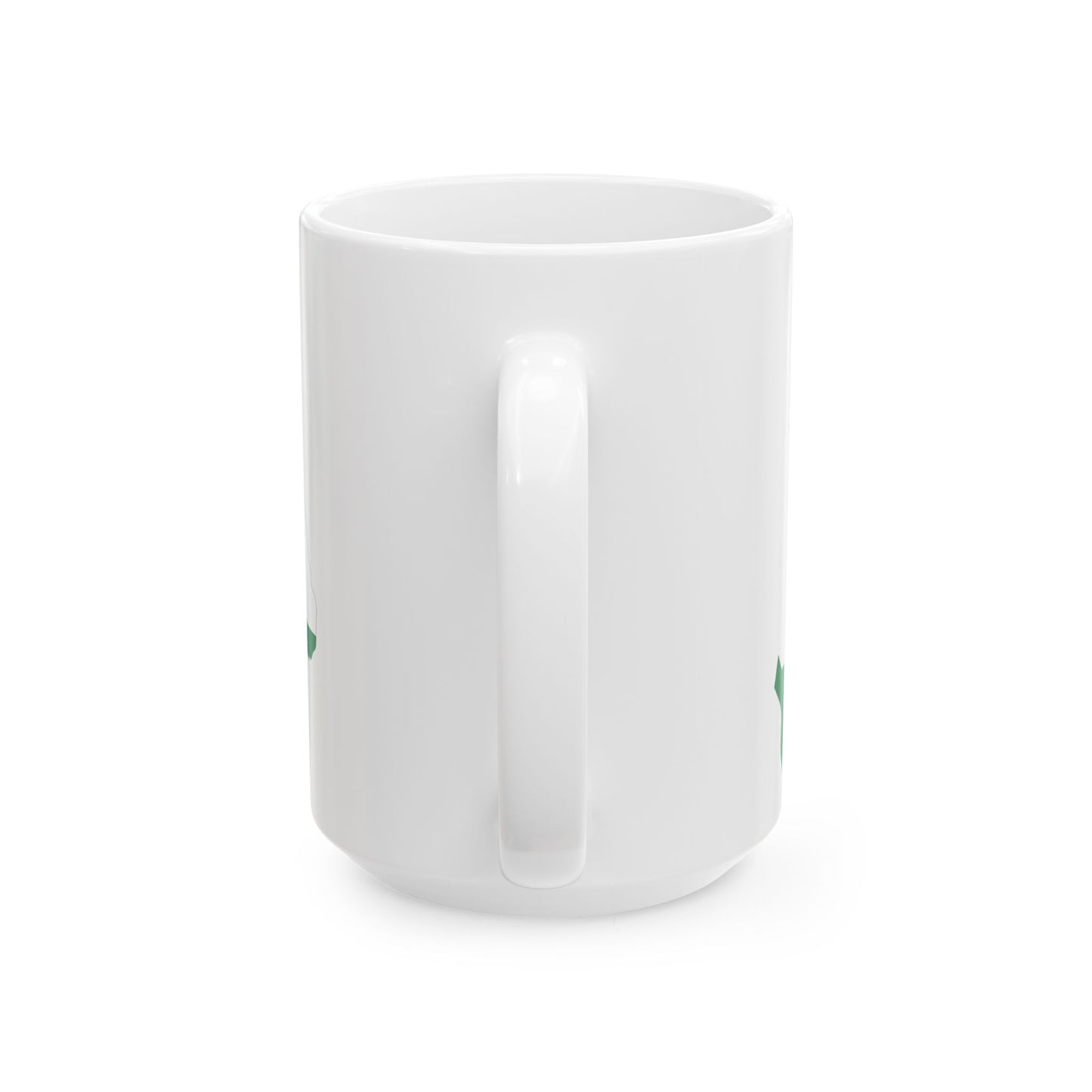 Kingdom of Hungary flag map (Hungary) White Coffee Mug