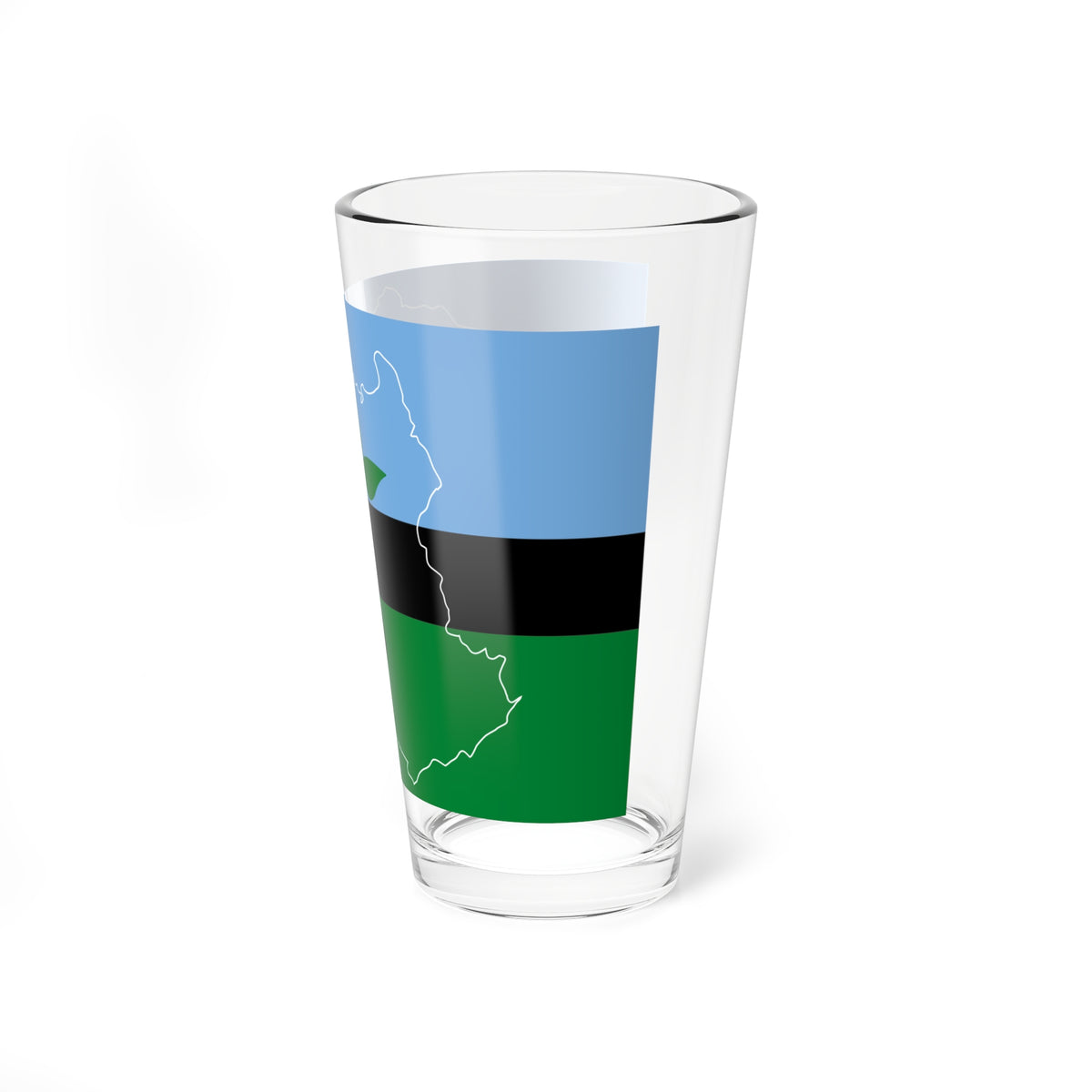Propuesta de bandera para el Estado Monagas 25 (Venezuela) Pint Glass 16oz