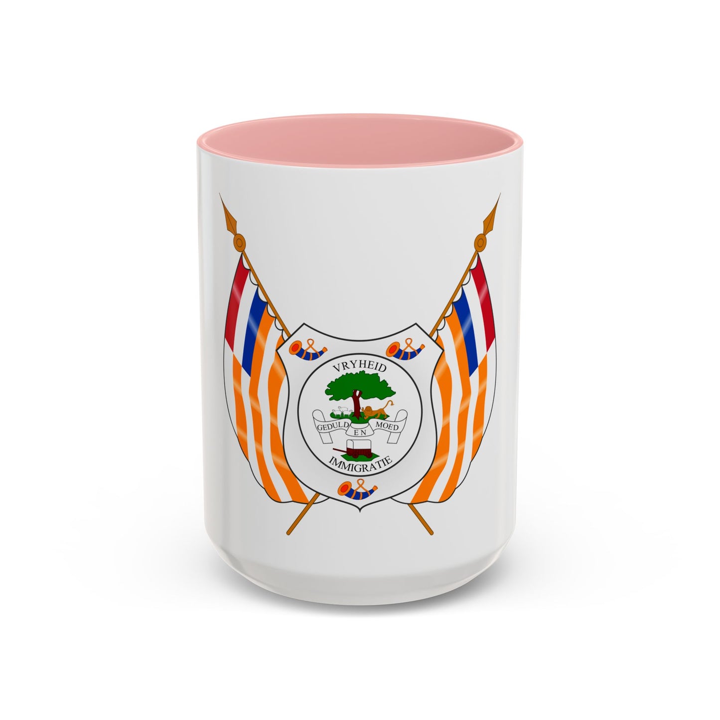 Coat of arms of the Orange Free State - Accent Coffee Mug