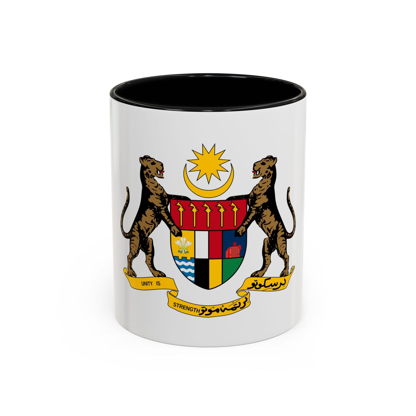 Coat of arms of the Federation of Malaya - Accent Coffee Mug