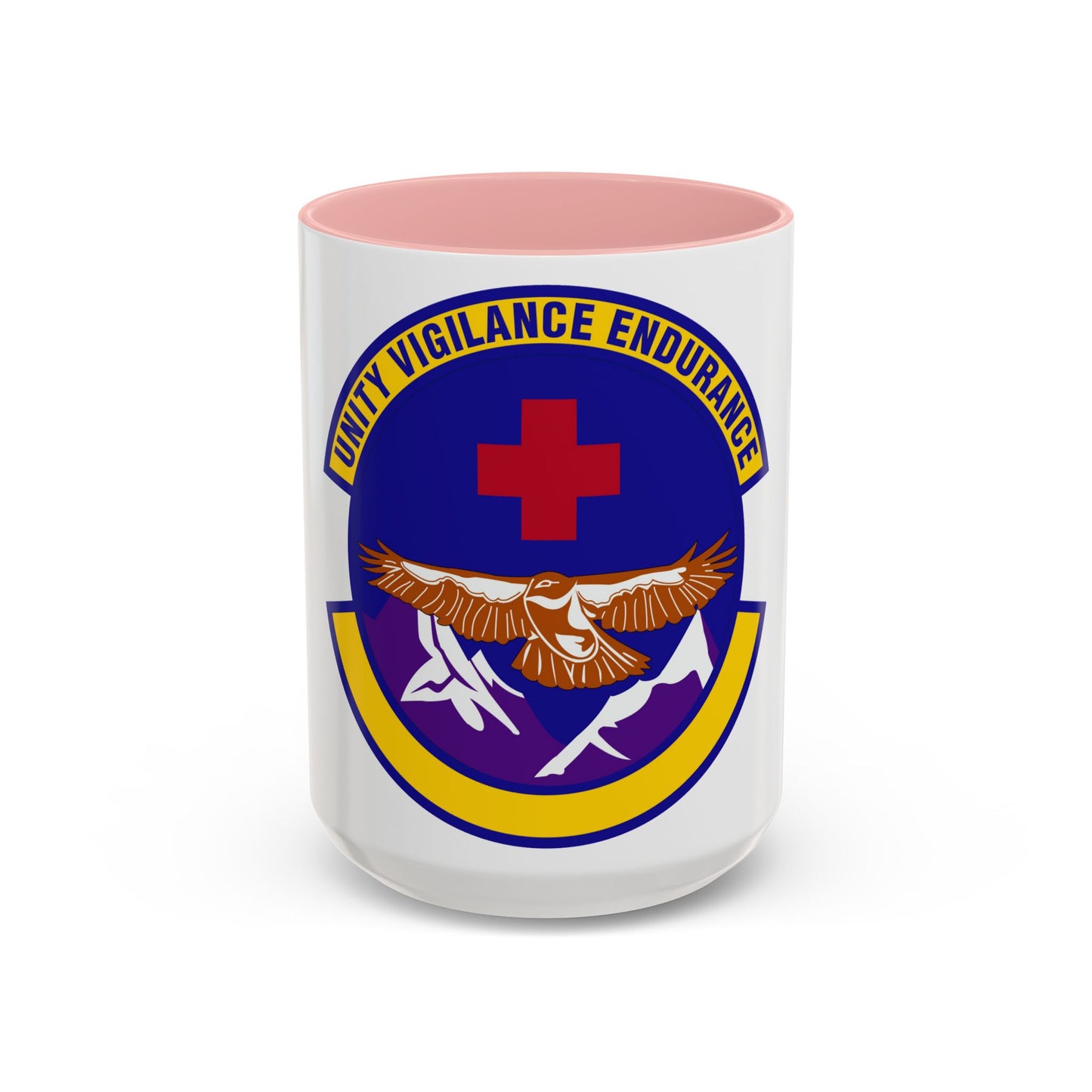 17 Operational Medical Readiness Squadron AETC (U.S. Air Force) Accent Coffee Mug