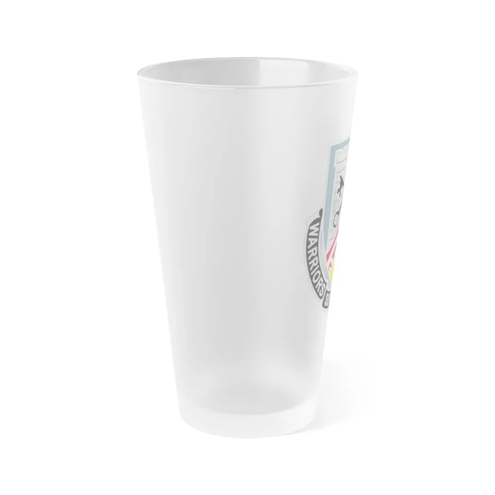 142d Engineer Battalion North Dakota National Guard (U.S. Army) Frosted Pint Glass 16oz-Go Mug Yourself