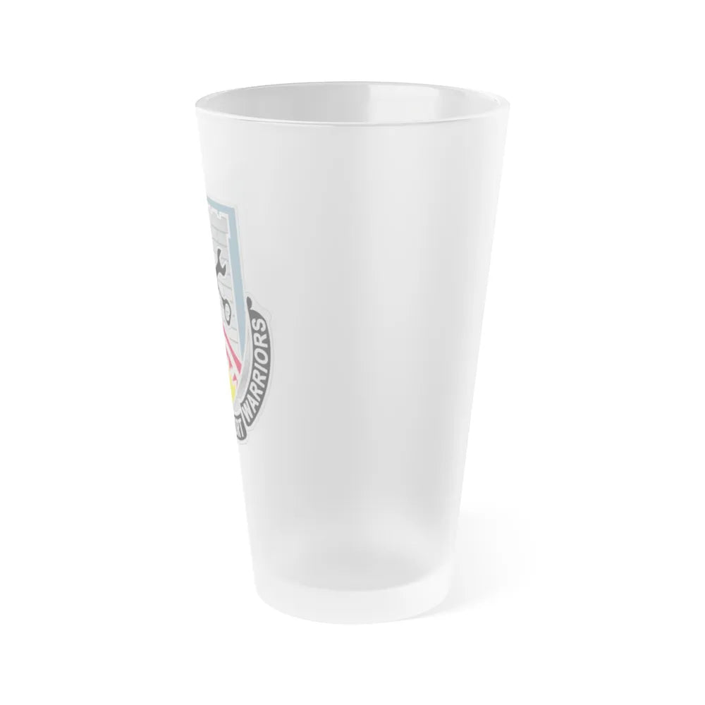 142d Engineer Battalion North Dakota National Guard (U.S. Army) Frosted Pint Glass 16oz-Go Mug Yourself