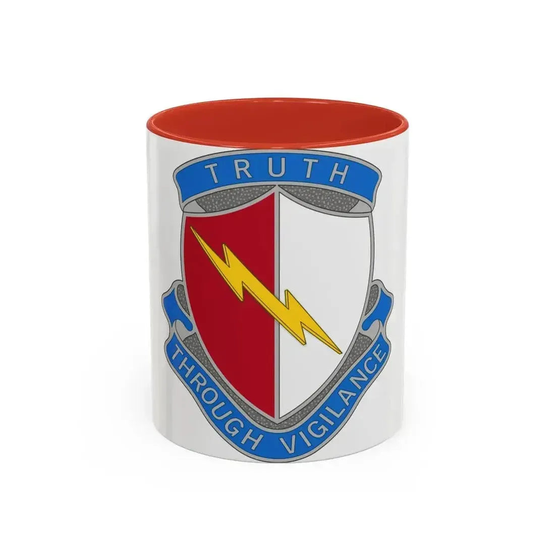142nd Battlefield Surveillance Brigade 2 (U.S. Army) Accent Coffee Mug 11oz Red - Go Mug Yourself