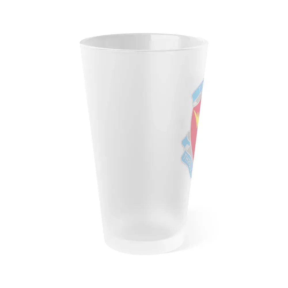142nd Battlefield Surveillance Brigade 2 (U.S. Army) Frosted Pint Glass 16oz - Go Mug Yourself
