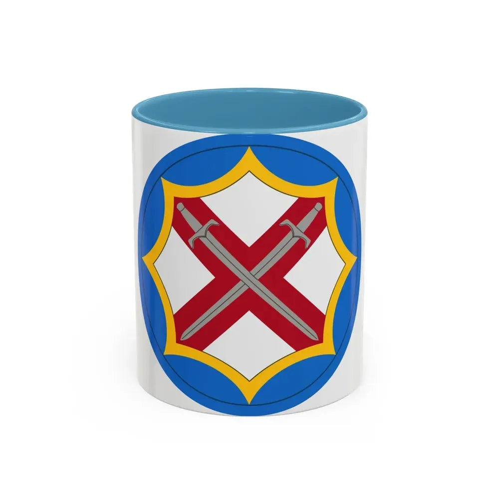 142nd Battlefield Surveillance Brigade (U.S. Army) Accent Coffee Mug 11oz Light Blue - Go Mug Yourself