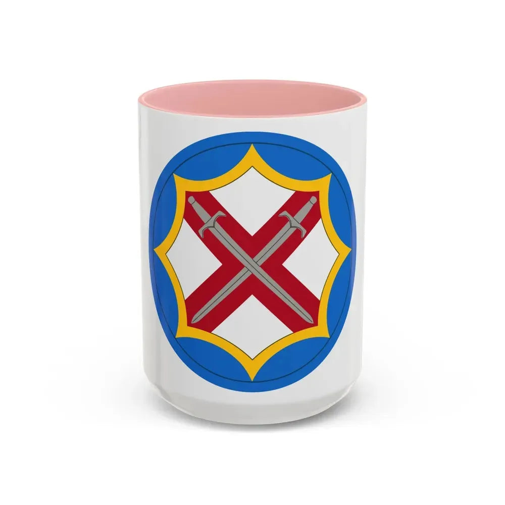 142nd Battlefield Surveillance Brigade (U.S. Army) Accent Coffee Mug 15oz Pink - Go Mug Yourself