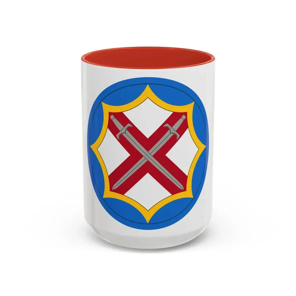 142nd Battlefield Surveillance Brigade (U.S. Army) Accent Coffee Mug 15oz Red - Go Mug Yourself