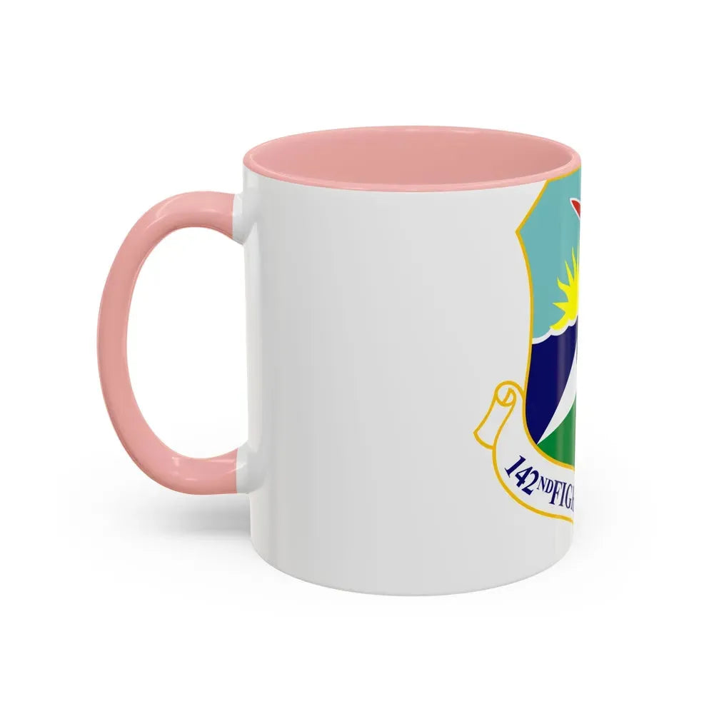 142nd Fighter Wing (U.S. Air Force) Accent Coffee Mug - Go Mug Yourself