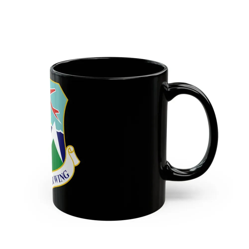 142nd Fighter Wing (U.S. Air Force) Black Coffee Mug - Go Mug Yourself