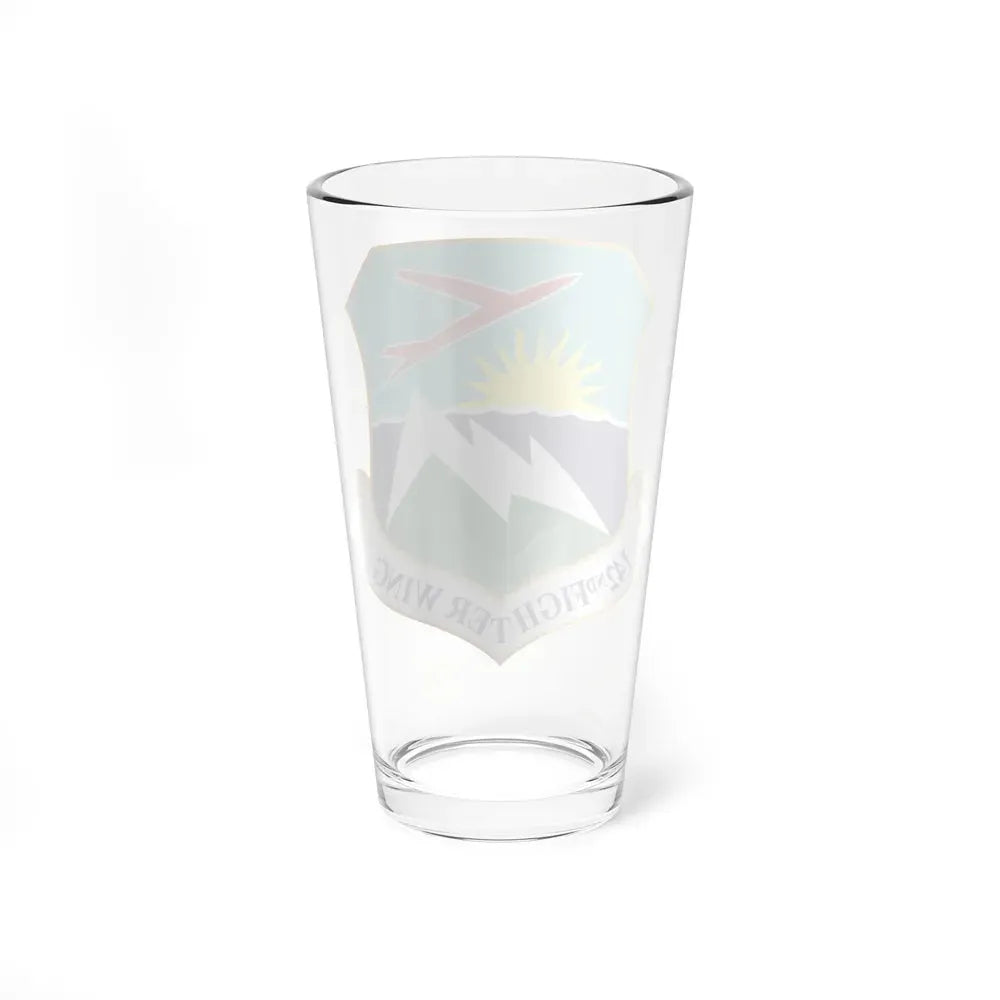 142nd Fighter Wing (U.S. Air Force) Pint Glass 16oz - Go Mug Yourself