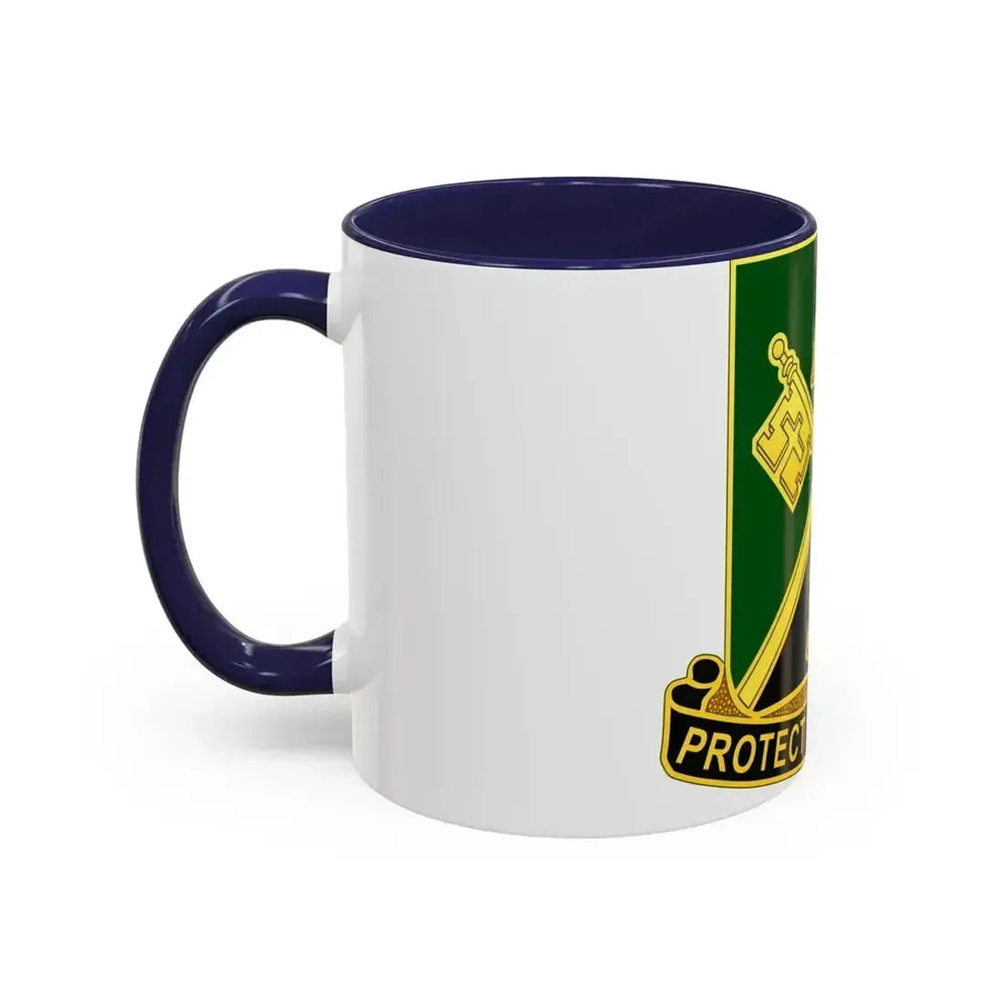 143 Military Police Battalion CAANG (U.S. Army) Accent Coffee Mug - Go Mug Yourself
