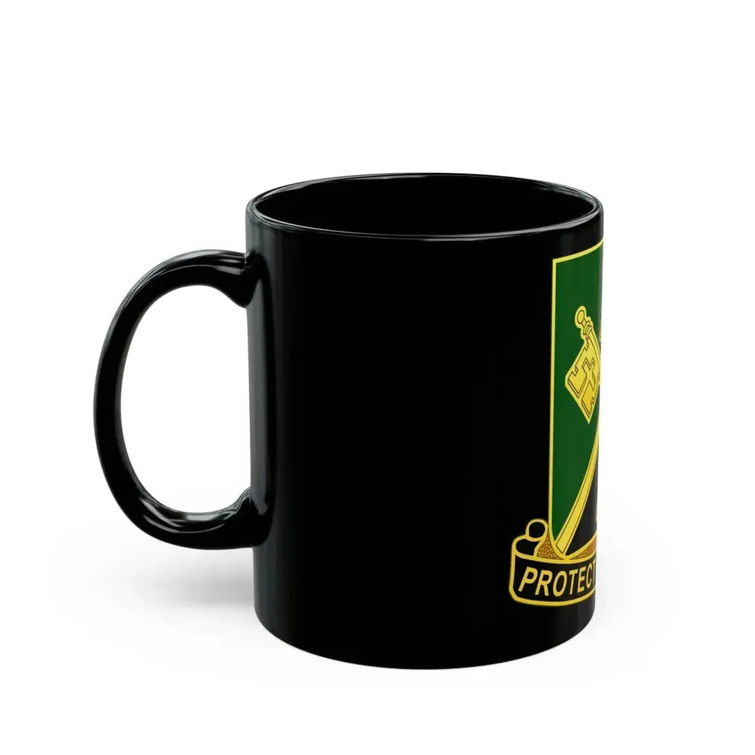 143 Military Police Battalion CAANG (U.S. Army) Black Coffee Mug - Go Mug Yourself