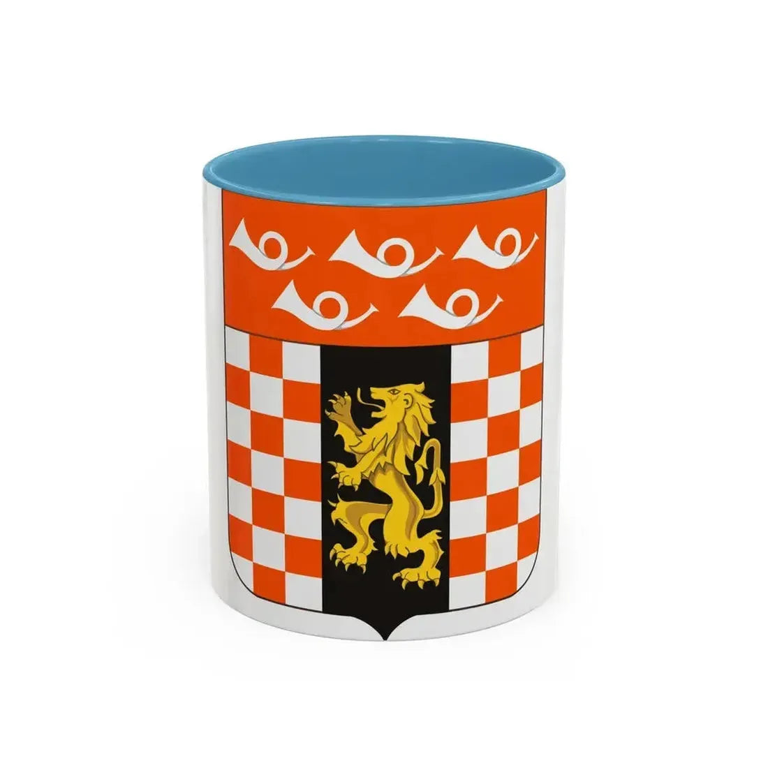 143 Signal Battalion 2 (U.S. Army) Accent Coffee Mug 11oz Light Blue - Go Mug Yourself