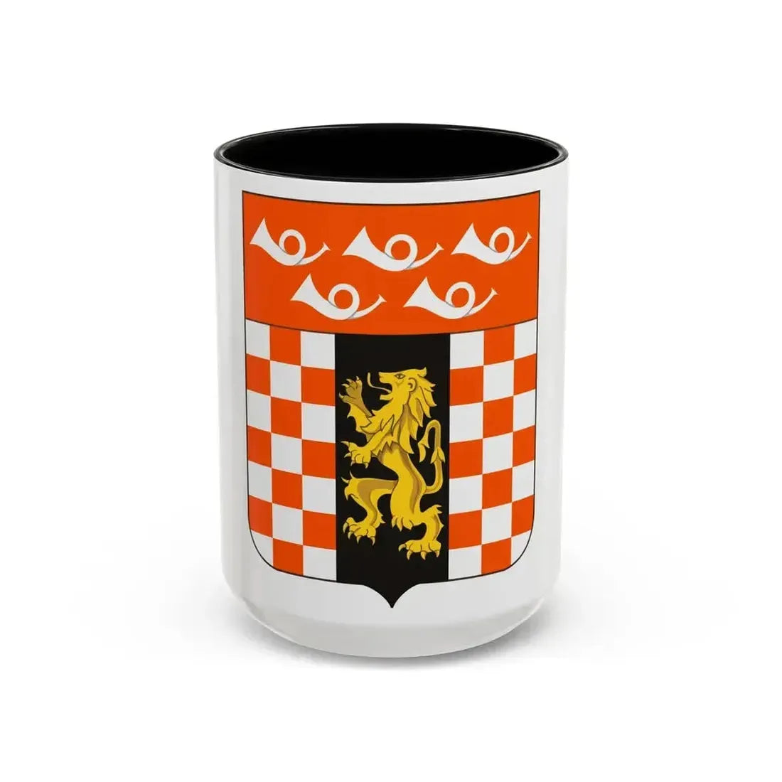 143 Signal Battalion 2 (U.S. Army) Accent Coffee Mug 15oz Black - Go Mug Yourself