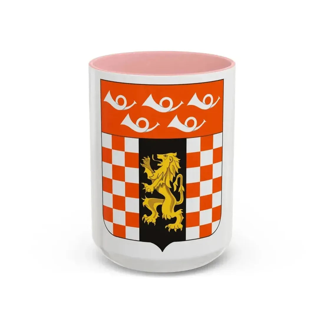143 Signal Battalion 2 (U.S. Army) Accent Coffee Mug 15oz Pink - Go Mug Yourself