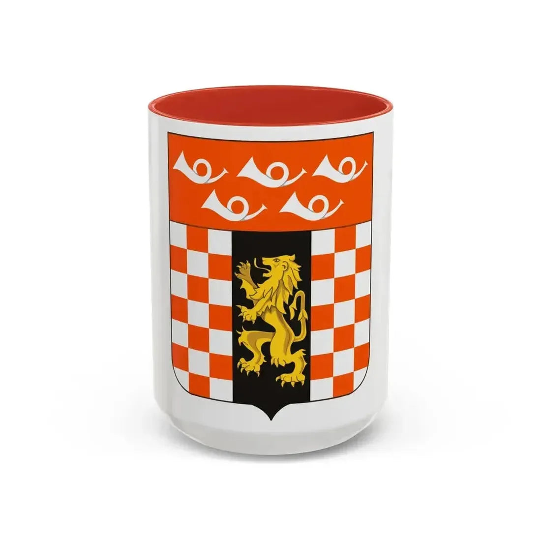 143 Signal Battalion 2 (U.S. Army) Accent Coffee Mug 15oz Red - Go Mug Yourself