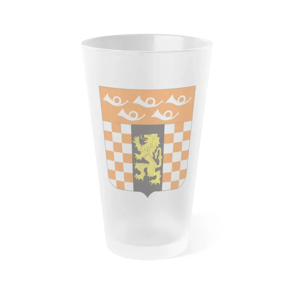 143 Signal Battalion 2 (U.S. Army) Frosted Pint Glass 16oz Default Title - Go Mug Yourself