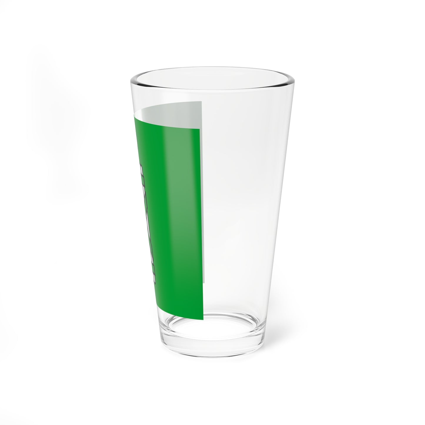 Flag of Canton of Sankt Gallen 2011 (Switzerland) Pint Glass 16oz