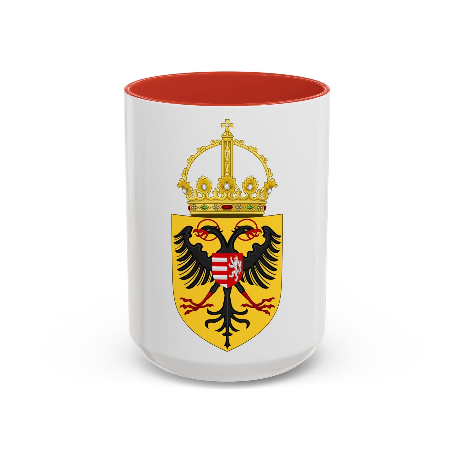 Coat of arms of Sigismund, Holy Roman Emperor - Accent Coffee Mug