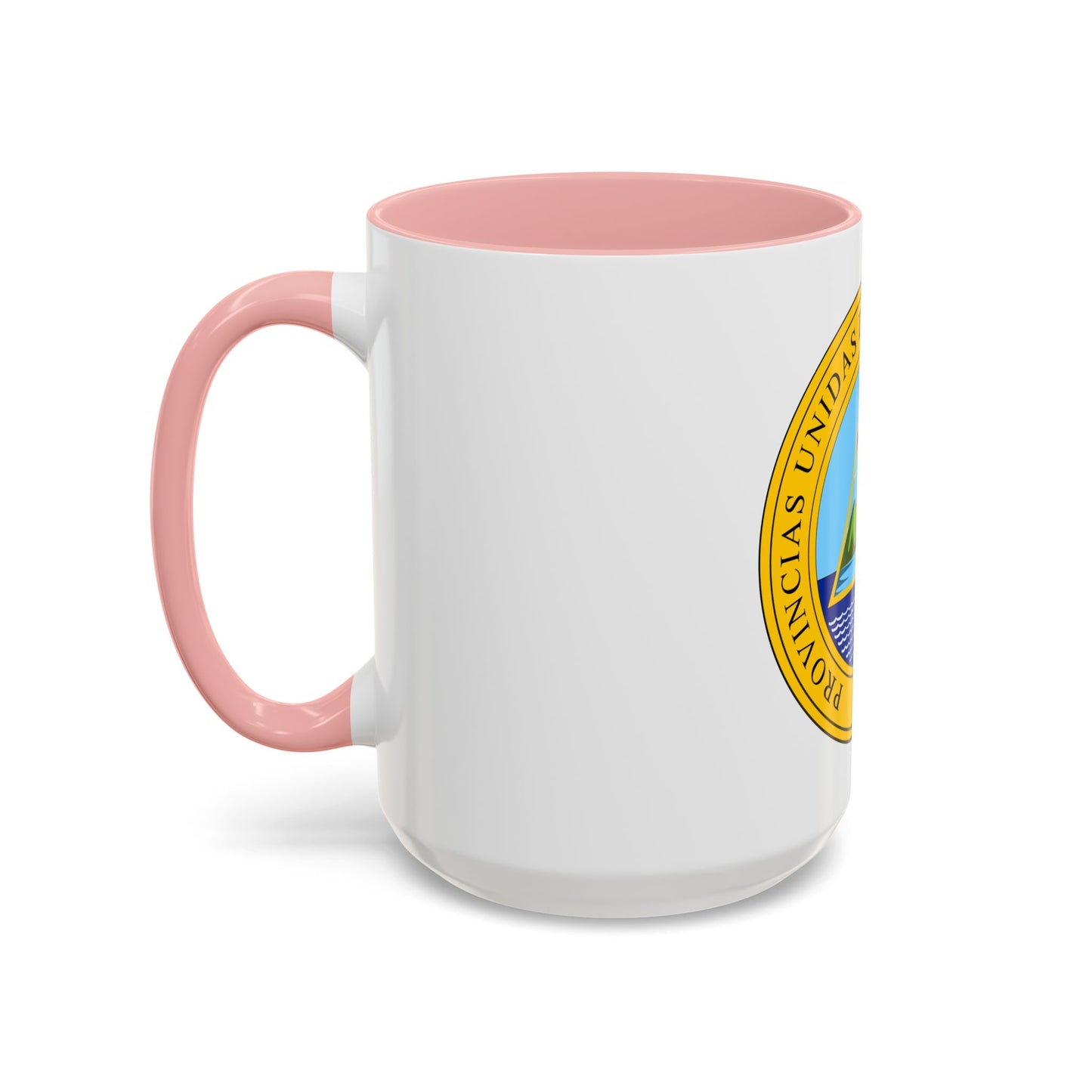 Coat of arms of the United Provinces of Central America - Accent Coffee Mug