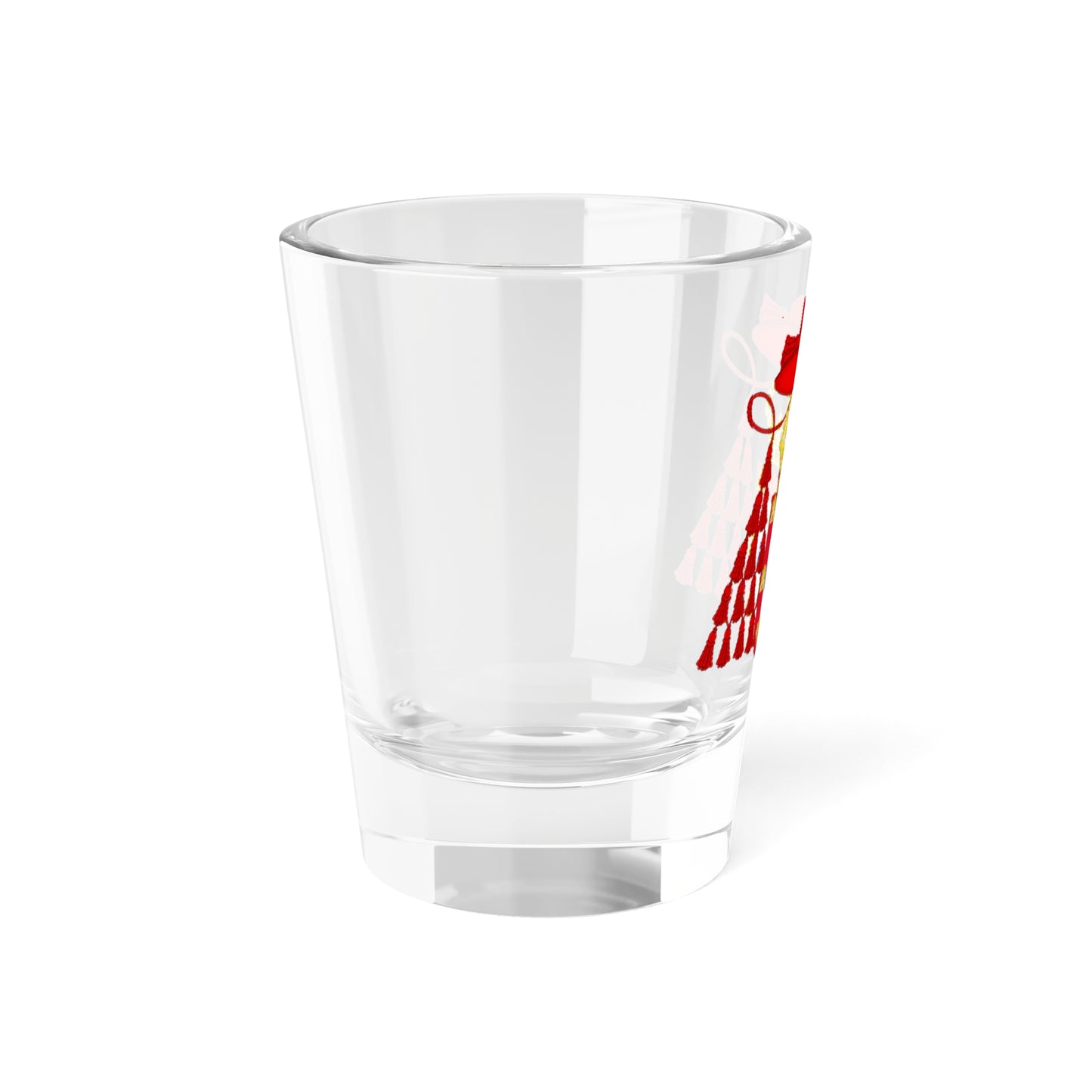 Ornamented Royal Coat of Arms of Cardinal Henry I of Portugal (Portugal) (Coat of Arms) Shot Glass 1.5oz