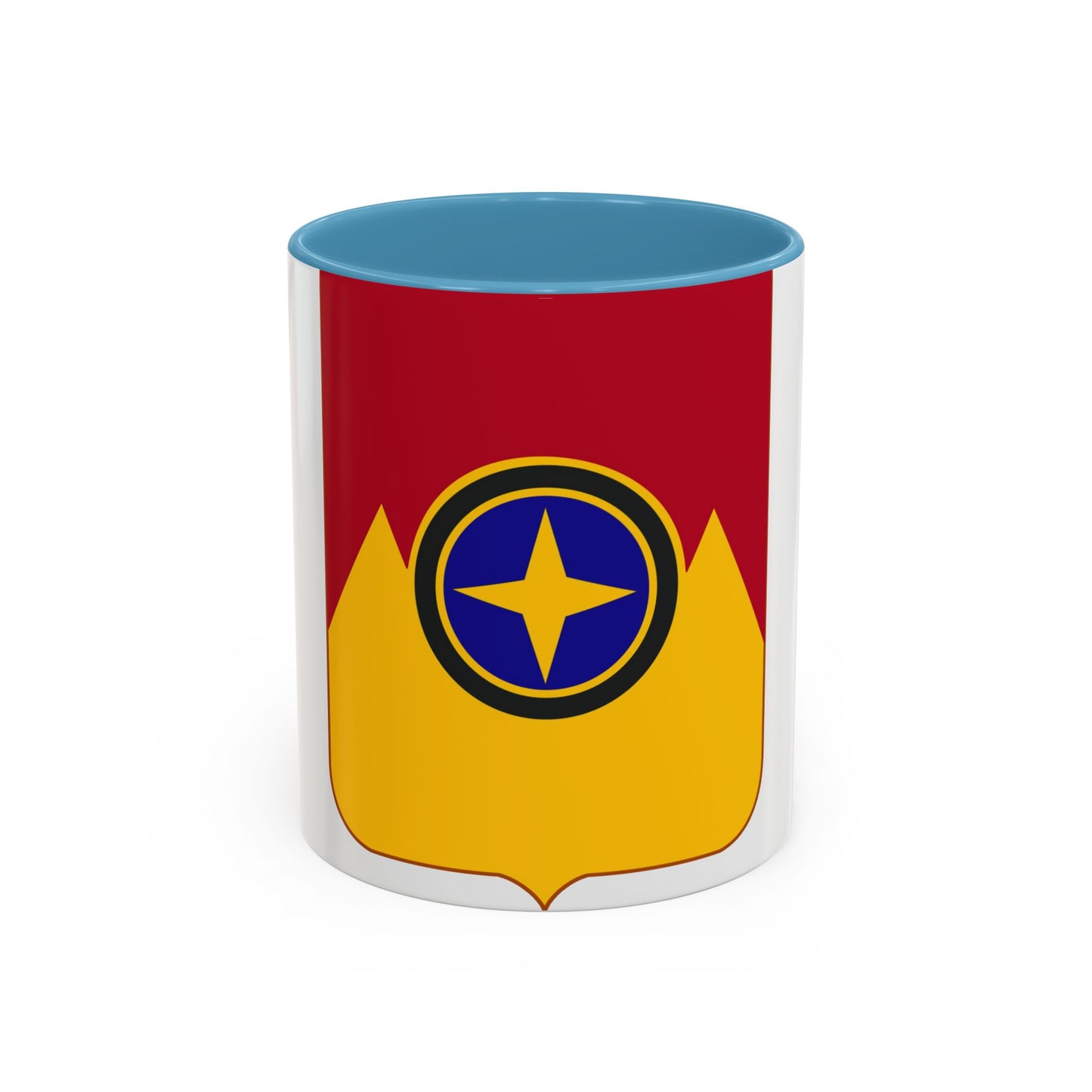 607th Armored Field Artillery Battalion v2 (U.S. Army) Accent Coffee Mug