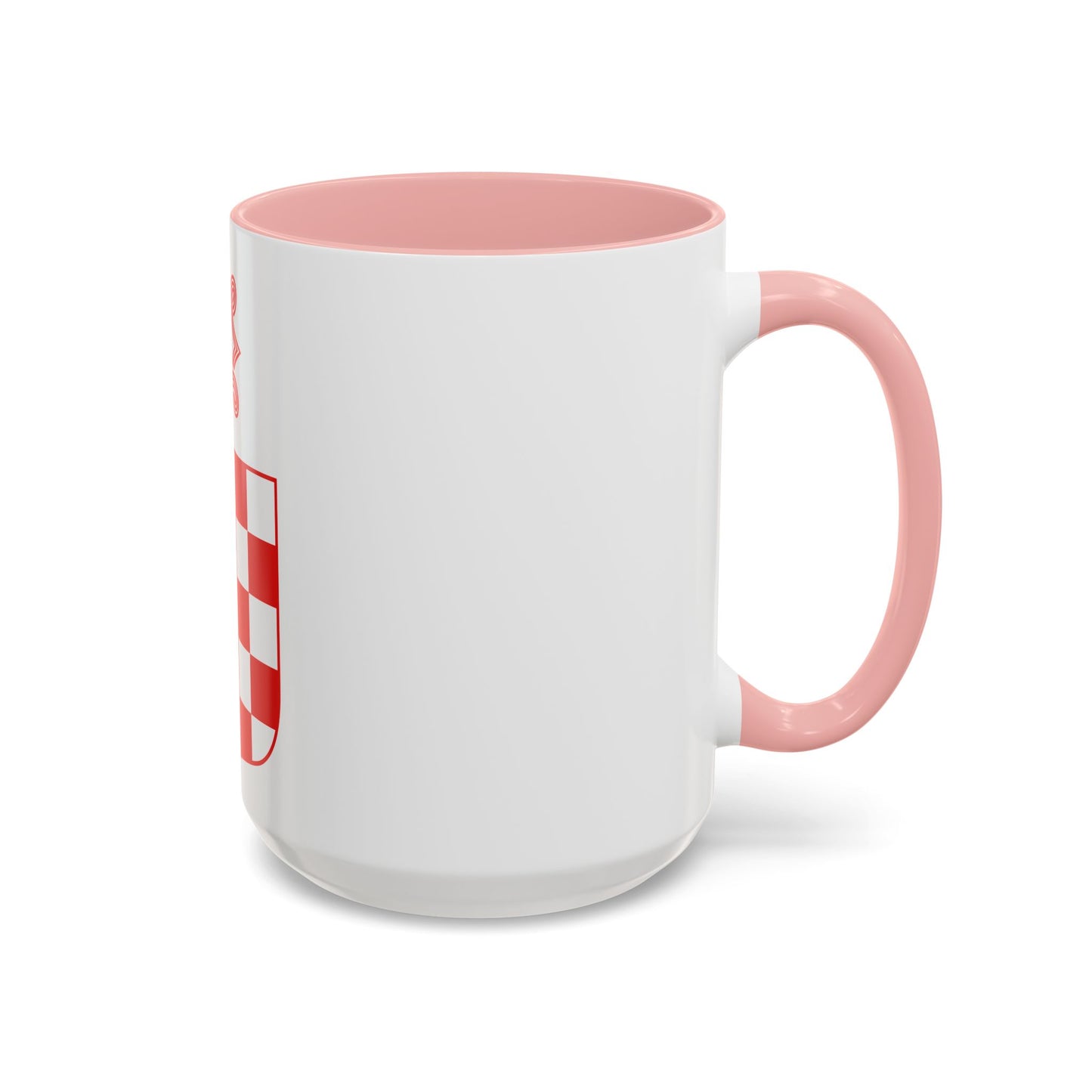 Coat of arms of the Independent State of Croatia - Accent Coffee Mug